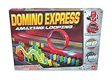 Domino Express Amazing Looping, Dominospiel ab 6 Jahren mit Looping, Inklusive 88 Dominosteine