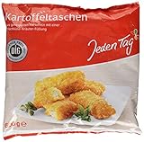 Jeden Tag Kartoffeltaschen mit Frischkäsefüllung, 600 g (Tiefgefroren)