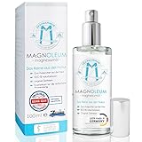 100% pures Magnesiumöl, Original Zechstein Magnesiumchlorid, 100 ml, Sprühflasche aus Glas