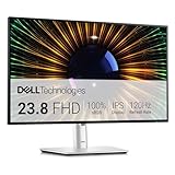 Dell U2424H UltraSharp 24 Zoll Full HD (1920x1080) Monitor, 120Hz, IPS, 5ms, 100% sRGB, 2X USB-C, 2X DisplayPort, HDMI, 3X USB, 3 Jahre Garantie, Silber