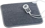 infactory Beheizbare Fußmatte: Beheizbare Fußboden-Matte, Vliesstoff, 50x55 cm, 60 °C, 66 W (Heizfußmatte, Heizmatten, Elektroheizung)