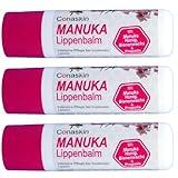 Conaskin MANUKA Honig Lippenbalm (MGO400) | Intensive Lippenpflege bei Wärme, Kälte & Infektionen (z. B. Herpes) | 4.6 g Naturkosmetik | Tägliche Anwendung & Repair | mit Bienenwachs & Propolis (1)