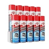 BÖRFH Bremsenreiniger - (10er Pack 500ML) Acetonfrei Bremsenreiniger für Scheiben, Beläge, Bremssättel, Federn, Rotoren und Kupplung, Teilereiniger, Industrieteilereiniger