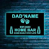 Benutzerdefiniertes Bar Led Schild, personalisierte Bar Schilder Neon, Bar Leuchtschild, Bar Led Schild, Neon Bar Schild mit Namen, Bar Schild Licht, Open Bar Led, Willkommens Bar Schild