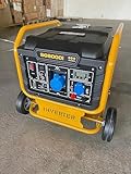 'Stromgenerator Sinco SG8000i, Inverter, 7500 Watt, Stromerzeuger, Notstromaggregat, 14 PS 4-Takt-Benzin-Motor, 2x230V, Baustelle, Garten, Outdoor, Reise, Campaing, konstante Stromversorgung, 20 Liter