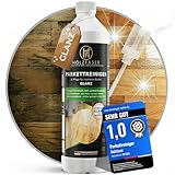 Holzfaser Parkettreiniger MATT/GLÄNZEND – 3-in-1 Konzentrat 1 L für versiegelte Parkett- & Holzböden, Parkett Pflege, Laminat & Kork | streifenfrei ohne Nachpolieren, rutschhemmend