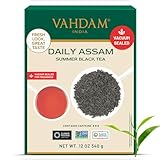 VAHDAM, Assam Schwarzer Tee (340g, 170+ Tassen) Stark, Malzig & Reich | Reiner, Single Origin Schwarztee Losen Blättern | Verpackung Kann Variieren