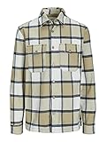 JACK & JONES RDDARI Check Overshirt L/S SN