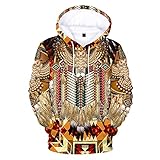 YSFWL Hoodie Herren Personalisierte Geschenke Männer T-Shirt Mit Kapuze Herren Mit Print 3D Sweatshirt Pullover Herren Herren Sweatshirt Herren Kapuzenpullover Y2k Hoodie(Blau,4XL)