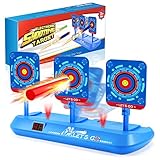GeschenPark Zielscheibe für Pistole, Geschenk Junge 4-15 Jahre Kinderspielzeug Spiele ab 3-12 Jahre Spielzeug ab 5-12 Jahre Mädchen Outdoor Spielzeug Ostergeschenke Kinder