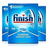 Finish Classic Everyday Clean Spülmaschinentabs Original 110 Tabs, 3er Pack