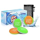 Ryaco Wasserbälle Sprungball – 4 Stück Wasserball Bouncing Ball für Kinder und Erwachsene – Extreme Wasser Badespaß für Pool und Meer – Wasserball Kinder Klein Strandball Neoprenball