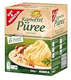 Gut und Günstig Kartoffelpüree 510g | 6 Beutel à 3 Portionen Kartoffel Püree Pulver | EDEKA