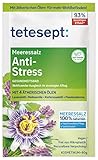 tetesept Meeressalz Anti-Stress Bad – Gesundheitsbad für wohltuenden Ausgleich mit ätherischen Ölen – Wohltuender Badezusatz mit natürlichem Meeressalz – 10 x 80 g