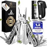 TREKLINE Premium Multitool Werkzeug [rostfreier Edelstahl]...