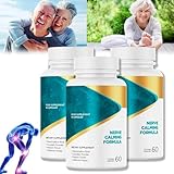 Calmpro5 Nervenkapseln, Calmpro5 Nervenberuhigende Formel, Calmpro 5 Ischiaslinderung Nervenkapsel, Calmpro5 für Ischiasschmerzen, lindert Nervenbeschwerden, reduziert Müdigkeit, Ischiaslinderung (3