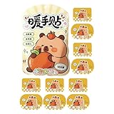 Handwärmer-Patch – Tragbare Zehen-Wärmepackungen, Wegwerf-Cartoon-Wärmeaufkleber, schnell erwärmende Körperpolster, anhaltende Wärmeentlastung, Outdoor-Wander- und Campingausrüstung, für Rucksack