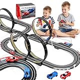 Rennstrecken Elektrische Slot Car Rennbahn Set für Kinder...