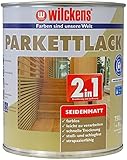 Wilckens 2in1 Parkettlack seidenmatt, 750 ml, farblos