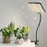 FRGROW Pflanzenlampe LED Vollspektrum, Pflanzenlicht für Zimmerpflanzen, UV-IR Vollspektrum Pflanzenleuchte LED 200W, Grow Lampe LED 208 LEDs, Wachstumslampe für Pflanzen, Daisy Chain Euro Stecker