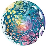 Ravensburger Puzzle 17170 Circle of Colors - Ocean & Submarine 500 Teile Puzzle Rundpuzzle, Puzzle mit Meeres-Motiv, Puzzle rund