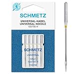 SCHMETZ Nähmaschinennadeln: 5 Universal-Nadeln, Nadeldicke 110/18, 130/705 H, auf jeder gängigen Haushaltsnähmaschine einsetzbar