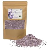 Bio Lavendelblüten getrocknet und essbar : 100g Getrocknete Blüten – Lavendel getrocknet – Natürliche Bio Lavendel Blüten blau ganz zum Essen, für Tee oder als Duft – Lavendelblüten Bio von Lavodia