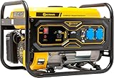 Kaltmann Stromerzeuger (Benzin) K-PGB4000EU5 mit Easy-Start-System (max. 2800 W, 15 L Tank, 2500 W Dauerleistung, 4-Takt-Motor, 2x 230 V, Überlastschutz, Voltmeter, AVR-Funktion)