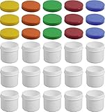 Frühes Forschen 15 Salbendosen flach, 25ml Inhalt mit...