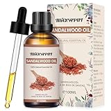 Migcaput Ätherisches Sandelholzöl 100ml, Naturrein...