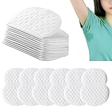 Jinpojun 20 Stück Selbstklebend Achselpads, Achsel Schweißpads, Unsichtbare Achselhöhle Schweiß Pads für Damen und Herren, Einweg Achsel Schwitzen Pads