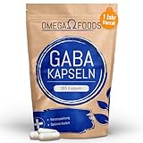 GABA Kapseln hochdosiert – 365 Stk. Je 500mg – Vegan – Gamma Aminobuttersäure – 1 Jahres-Vorrat – Eigene Produktion, Gabba