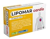 Agips Lipomar Cardio Nahrungsergänzungsmittel mit rotem Reis, Fermentiert Omega 3 Coenzym Q10 zur Förderung der Triglyceridkontrolle 30 Weichtabletten