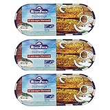 3er Pack Rügen Fisch Brathering in würziger Marinade (3 x 500 g) Dosenfisch, Fischbüchse