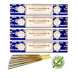 4X Räucherstäbchen Set Original Satya Verschiedene Düfte | Räucherwerk (Nag Champa)