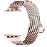 ORRLBB Kompatibel mit Apple Watch Armband Series 11 10 9 8 7 6 5 4 Ultra SE 3 2 1 Damen Herren, Magnetische Metall Edelstahl Armbänder für iWatch 49mm 46mm 45mm 44mm 42mm 41mm 40mm 38mm