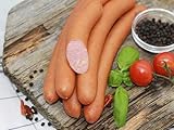 DER PFARÖLLER Käsekrainer – 5 Paar (10 Stück, 600g) – Würzige Würstchen mit zartem Käse – Perfekt für Grillen, Pfanne und schnelle Gerichte – Herzhaft und saftig