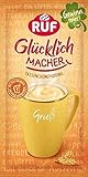 RUF Glücklichmacher Tassenpudding Grieß, Cremepudding für schnelle Desserts, Tassencremepudding, nur Wasser hinzufügen, 1 x 59g Beutel