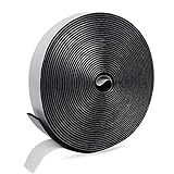 SDLDEER Moosgummi Selbstklebend Dichtungsband Selbstklebend 25 mm(B) x3 mm(D) x10 m(L) Schaumstoff Klebeband für Fenster Türdichtungen Siegel Anti-Kollision Schalldämmung