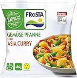 FRoSTA Gemüse Pfanne Asia Curry mit Paprika für Pfanne & Mikrowelle, 480g tiefgefroren