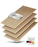 Aeco Sound® - Akustikpaneele, 4 Stück je 120x60cm - 4er Set Wandpaneele aus Holz - Holzpaneele mit Akustik-Filz und Eiche-Echtholz-Furnier - Wandverkleidung für Wohnzimmer, HomeOffice & Musikstudio