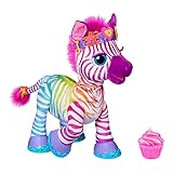 furReal Zenya, Mein Regenbogen-Zebra, interaktives Tierchen Spielzeug für Mädchen und Jungen ab 4 Jahren