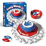 YNOUYRS Spiel mit 26 Tasten - Wortspiel Buchstaben Drücken mit Timer, Familienspiele Brettspiele Partyspiele für Kinder und Erwachsene, 2–8 Spieler (26 Tasten)