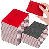 24 Stück Schleifschwämme, 180-3000 Körnung Handschleifblöcke, Flexibles Nass-Trocken-Schleifpapier Fein, Schleifpads für Modell Trockenbau Metall Holz Möbel Polieren