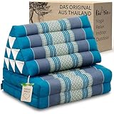 livasia Thaikissen mit 2 Auflagen - 120x50x8cm -...
