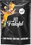 nu3 Fit Falafel - 260 g Falafel Mischung für bis zu 25 Bällchen – reich an Protein und Ballaststoffen – kohlenhydratarm, ohne Zusätze, Vegan & Glutenfrei