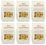 6er-Pack Rummo Pasta Tagliatelle N°107,Italienische Nudeln aus Hartweizengrieß,Italienische Pasta 500g