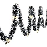Weihnachtsdekoration, 2 m langes Band, Girlande, Baumschmuck, Schleife, Dekoration, Partyzubehör, Weihnachtsdekoration, Weihnachtsdekoration, Partydekoration, Weihnachtsgeschenk, Strumpffüller