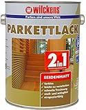 Wilckens 2in1 Parkettlack seidenmatt, 2,5 l, farblos