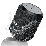 NOTABRICK Bluetooth Lautsprecher,Musikbox Bluetooth mit SD/TF Karte/AUX,Bluetooth Box mit IPX67 Wasserdicht,12h Spielzeit,Dual Pairing,Tragbarer Kabelloser Lautsprecher für Badezimmer&Outdoor